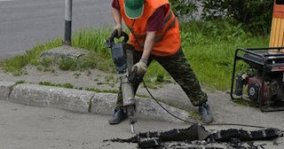 Демонтаж дорожных покрытий в Морозовске - асфальтовых и бетонных покрытий от Сварной-Мрз от 565 рублей